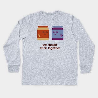 We Should Stick Together Kids Long Sleeve T-Shirt